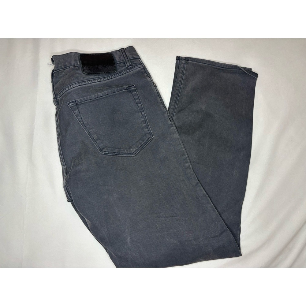 Boss Hugo Boss Jeans Men's 32x30 Faded Black Maine Regular Fit Stretch Denim